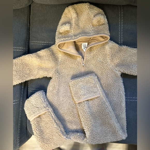 Baby GAP Sherpa One Piece - 6-12 Months - Picture 4 of 4